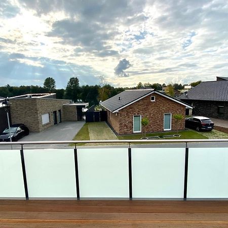 Villa Ferienhaus Panoramadeck am Harkebrügger See mit Sauna und Kamin Barssel  Exterior foto