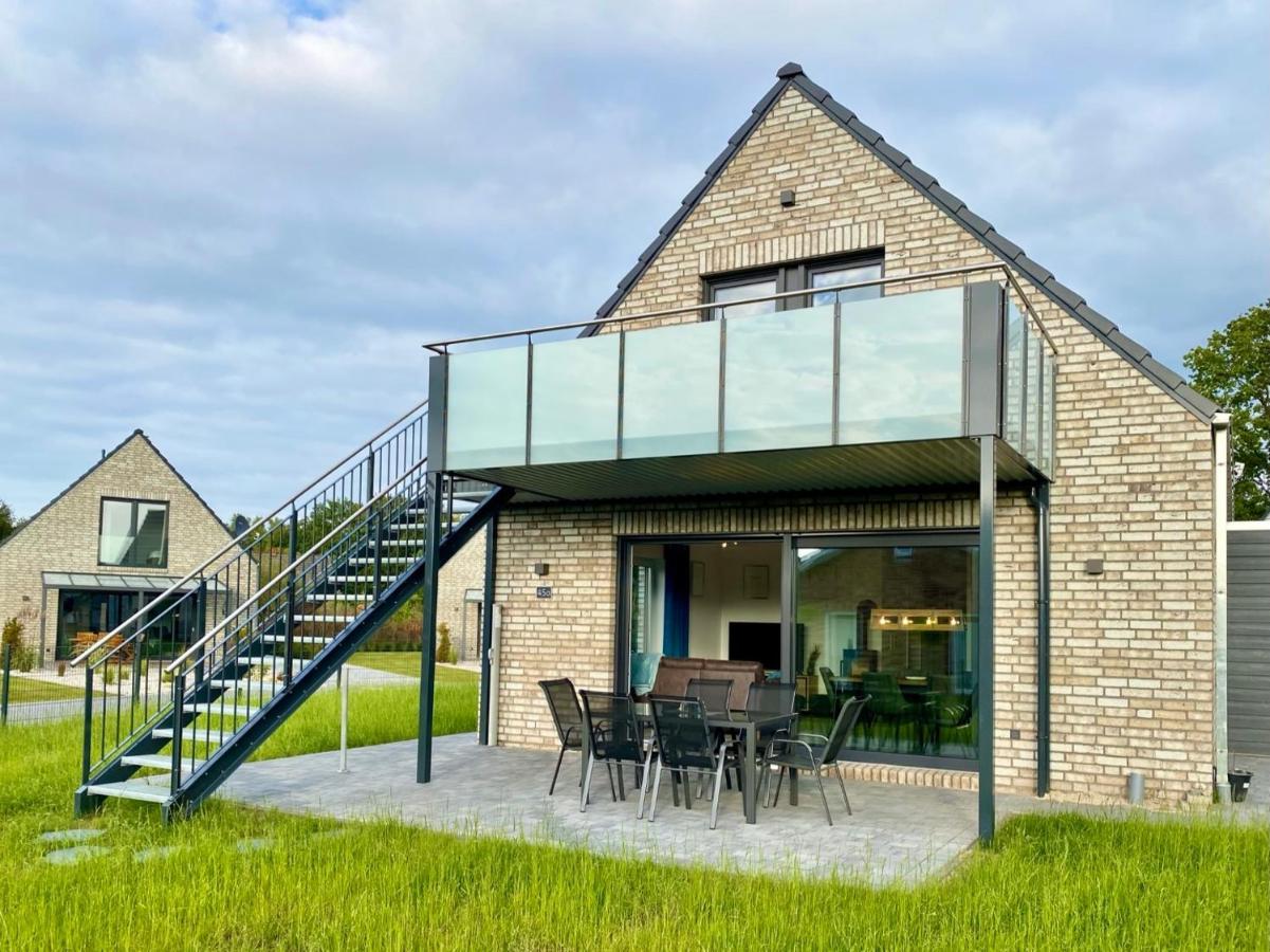 Villa Ferienhaus Panoramadeck am Harkebrügger See mit Sauna und Kamin Barssel  Exterior foto